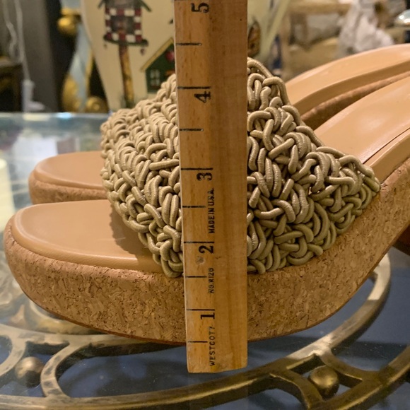 Vince Nicki Crochet Platform Sandal - Size 7.5 M New! - Picture 11 of 11